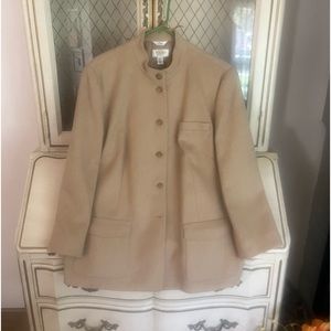 Talbots Camel Hair Jacket/16